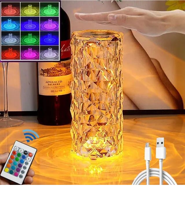 16Colors USB Rechargeable LED Atmosphere Room Decor