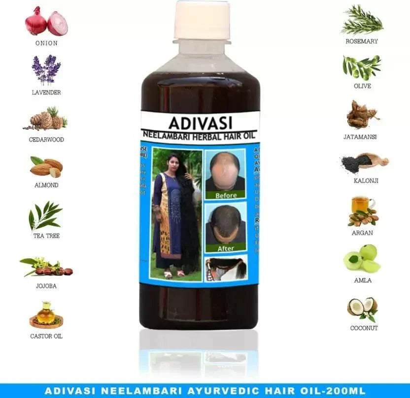 Adivasi Herbal Hair Oil 200ML
