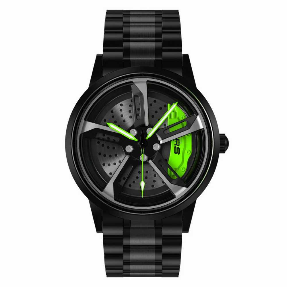 Chrono wheel spinning premium quality Watch
