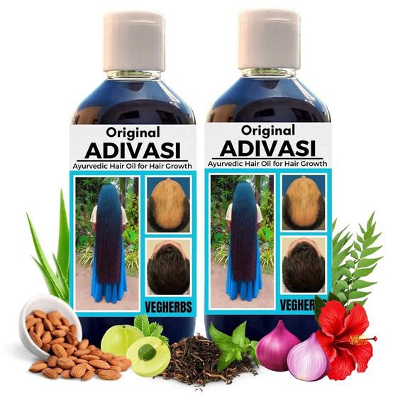 One bottle Adivasi Hair Oil Ayurvedic Herbal 250ml