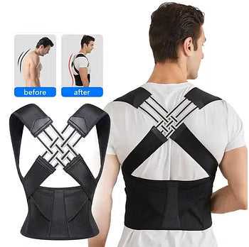 AlignFit™ Posture Corrector – Back, Neck & Shoulder Support Brace